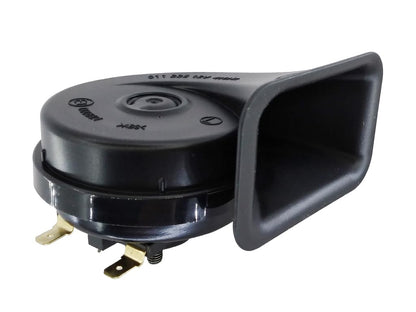 Hella TE10 midnight black 12V car horn