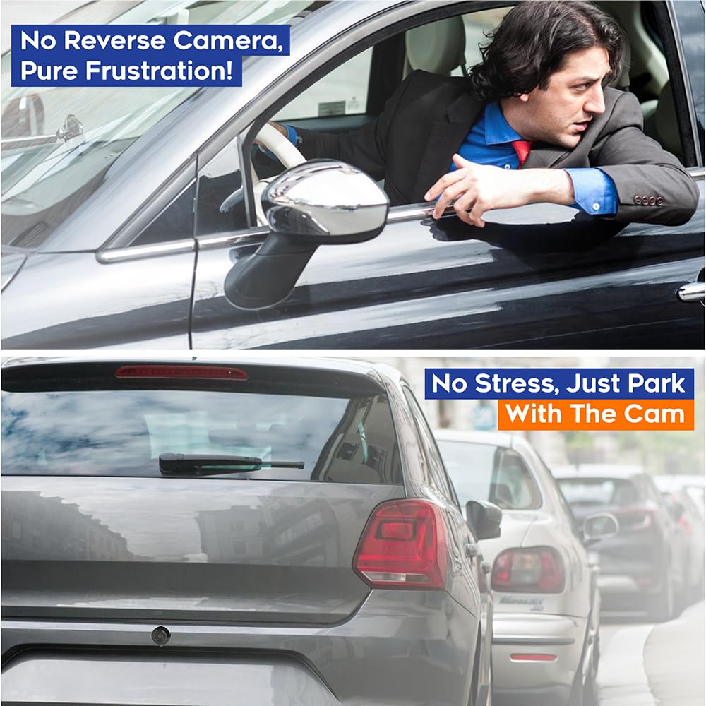 myTVS AHD 1080P car reverse parking camera