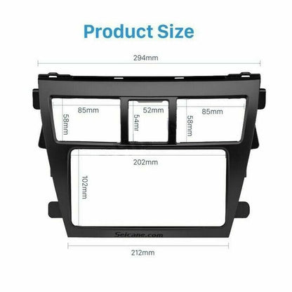 CarDost 9 inch Android frame for Toyota Yaris