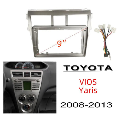 CarDost 9 inch Android frame for Toyota Yaris