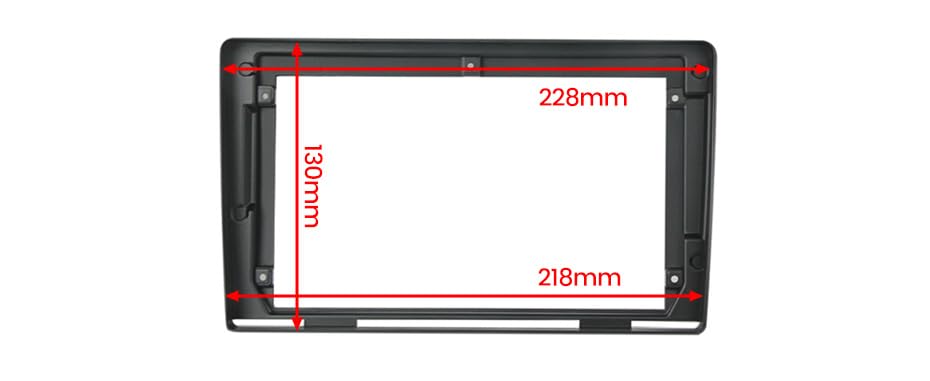 CarDost 9 inch Android frame for Toyota Etios Liva, 2011-2016
