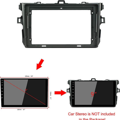 CarDost 9 inch Android frame for Toyota Corolla Altis, 2008-2012