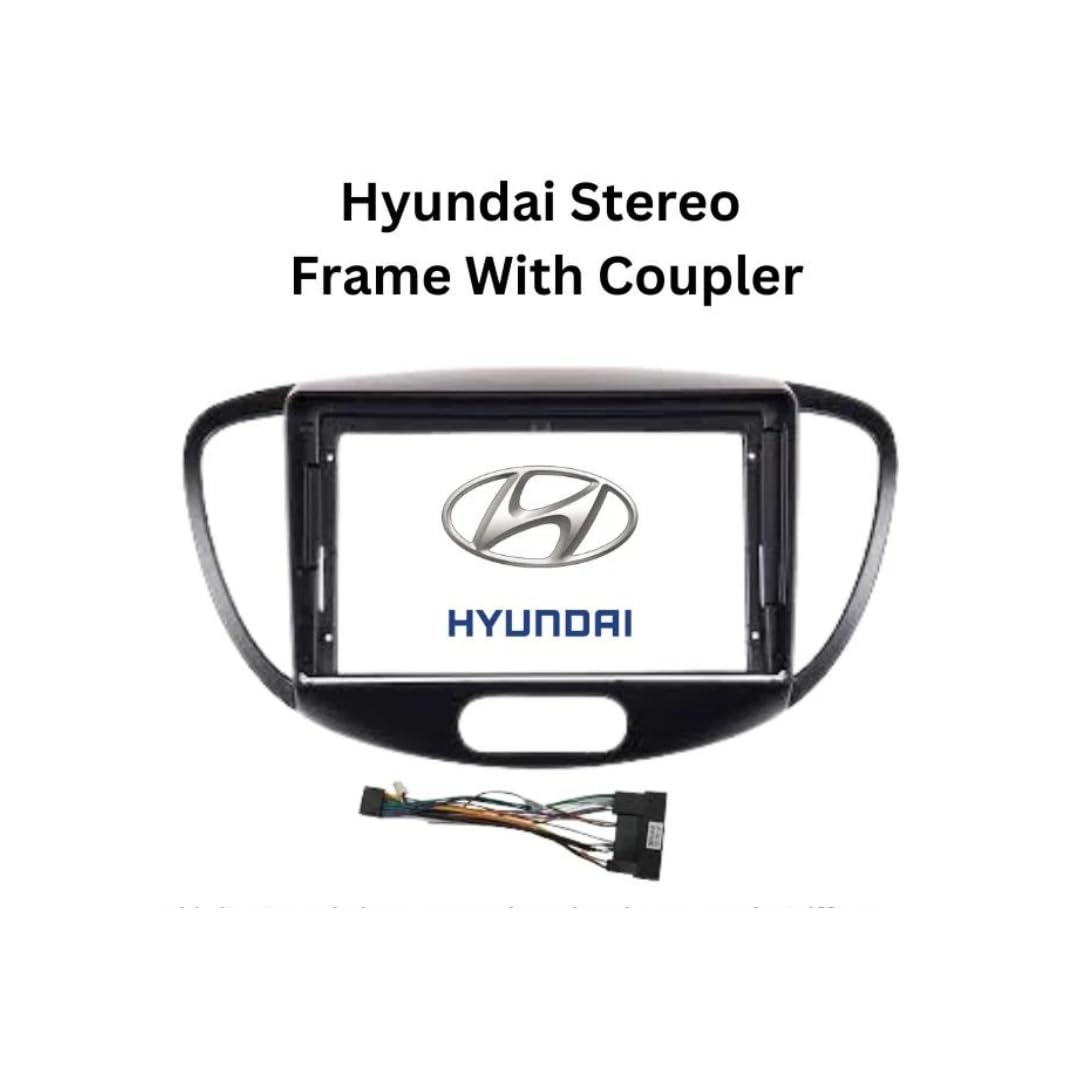CarDost 9 inch Android frame for Hyundai i10, 2008-2014
