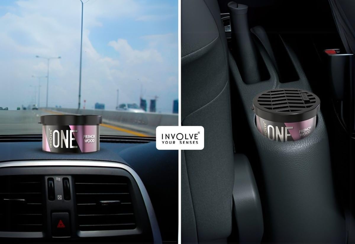 Involve One French Wood organic fiber car air freshener