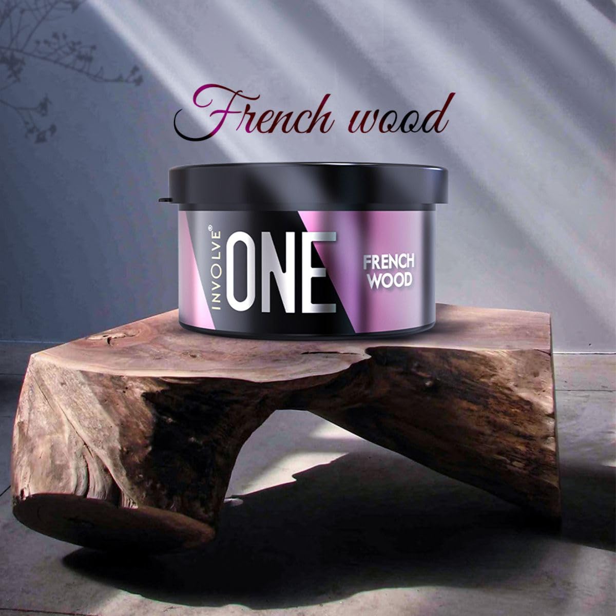 Involve One French Wood organic fiber car air freshener