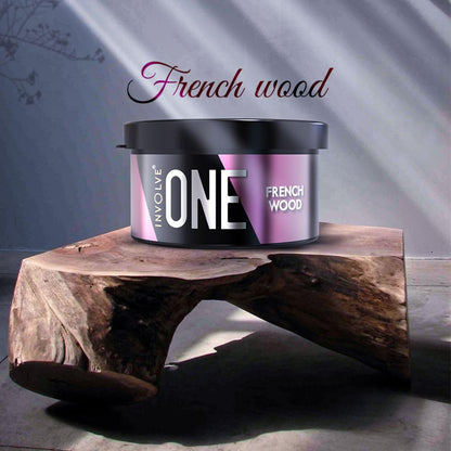 Involve One French Wood organic fiber car air freshener
