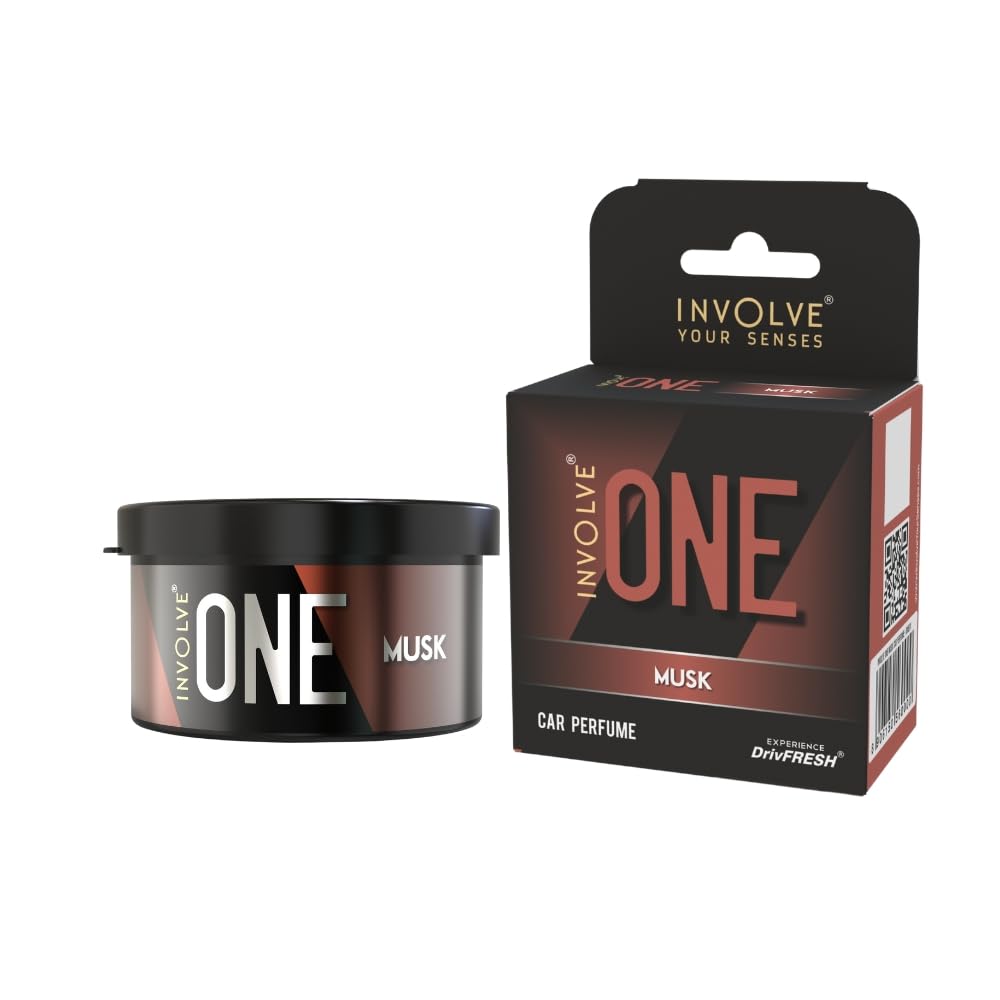 Involve One Musk organic fiber car air freshener