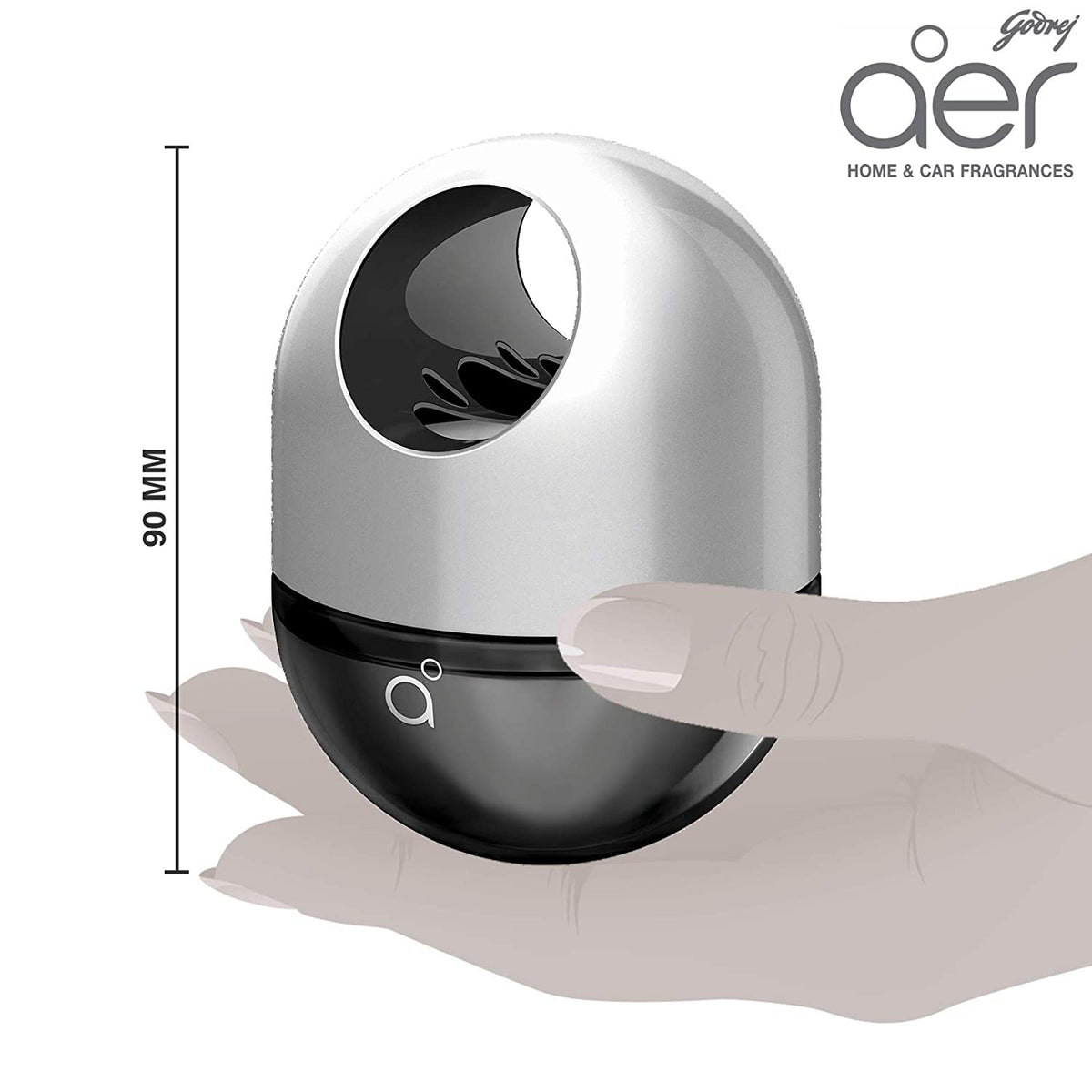 Godrej aer Twist car air freshener, Musk After Smoke, 45g