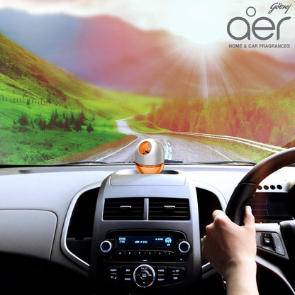 Godrej aer Twist car air freshener, Bright Tangy Delight, 45g