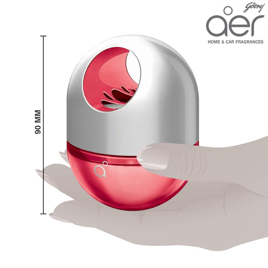 Godrej aer Twist car air freshener, Petal Crush Pink, 45g