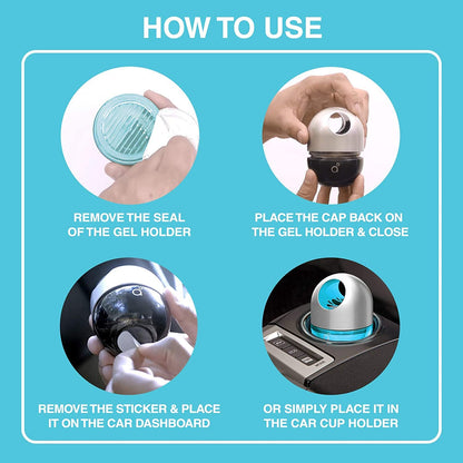 Godrej aer Twist car air freshener, Cool Surf Blue, 45g