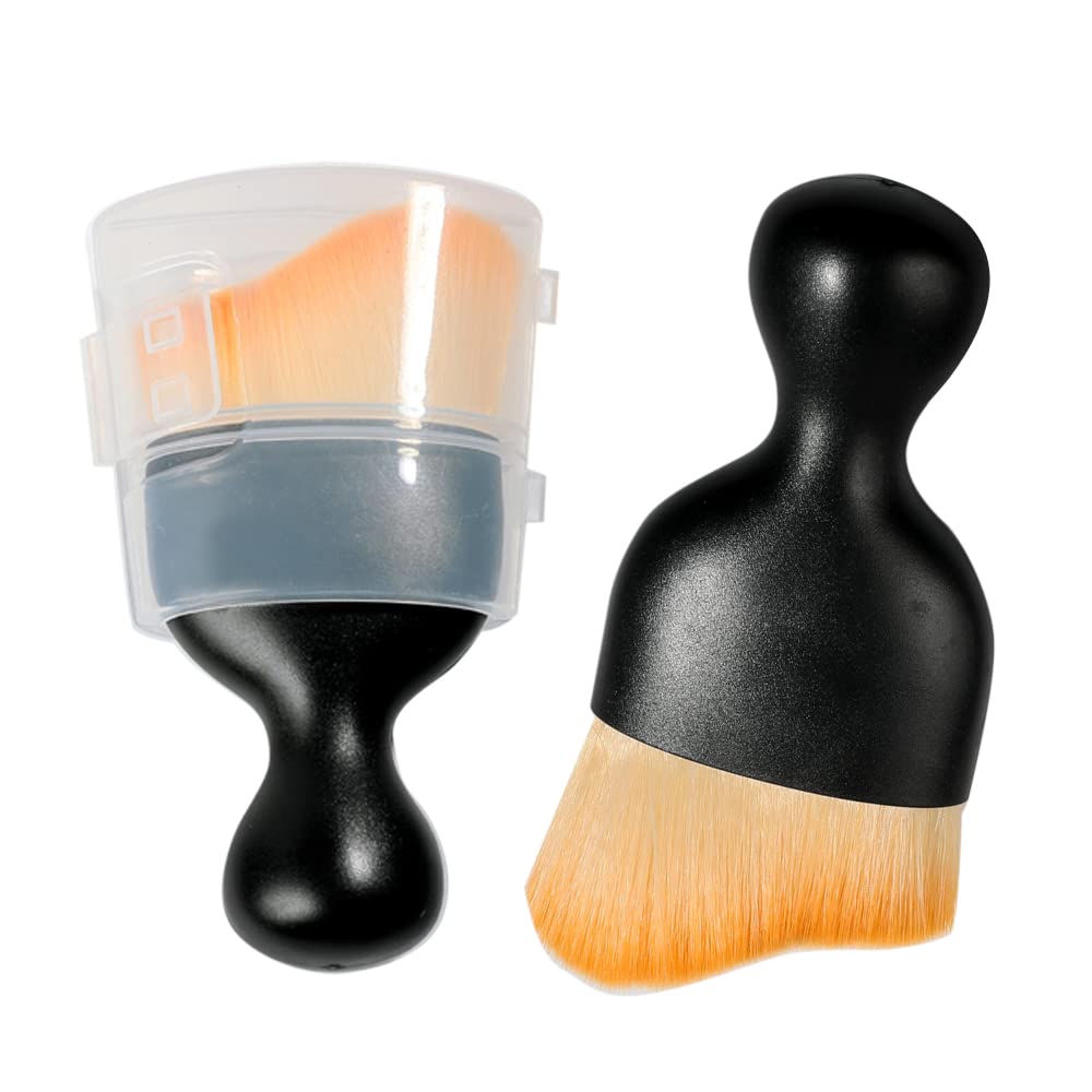 Soft bristle car interior detailing dust brush