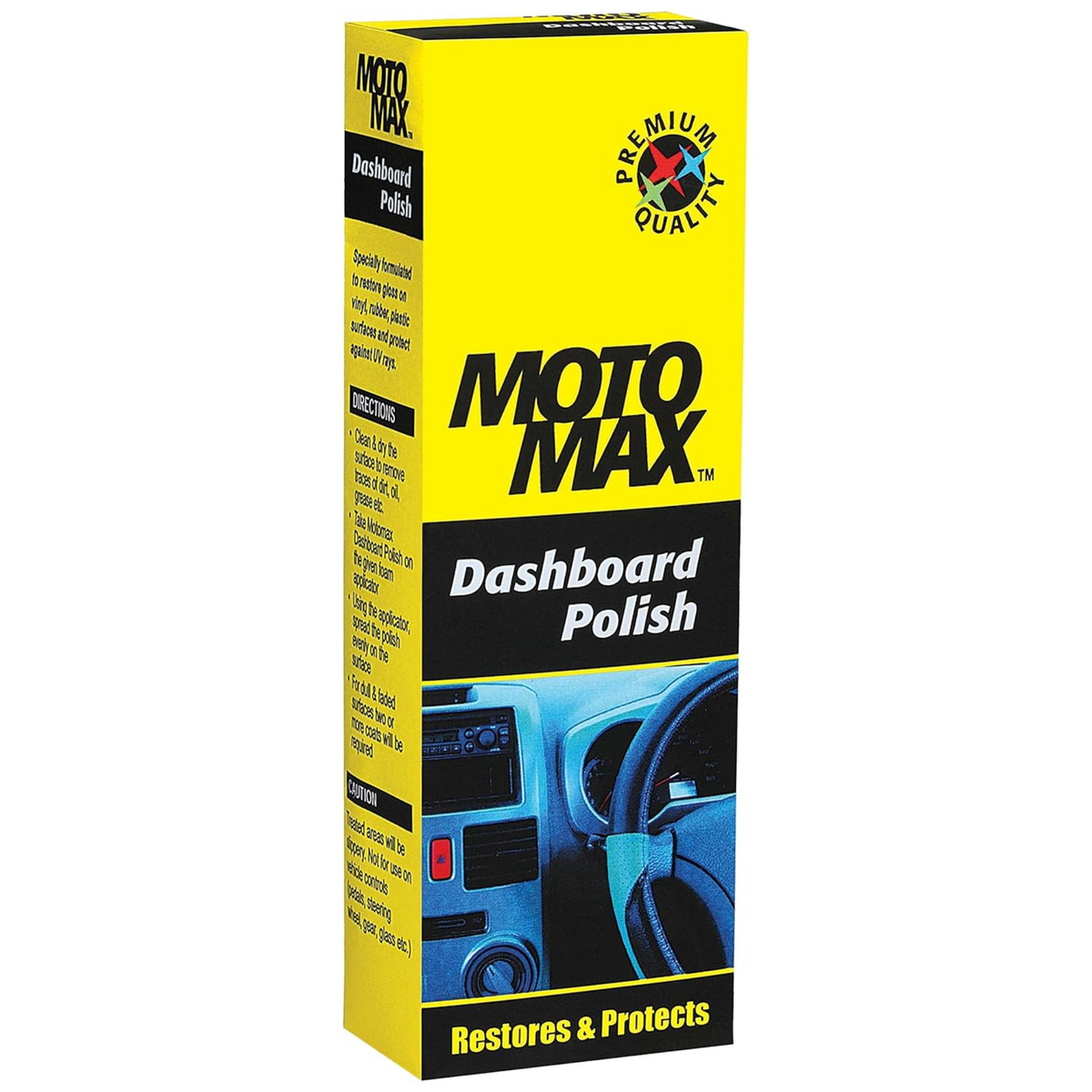Motomax dashboard polish bottle, 50ml