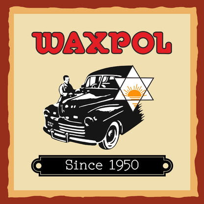 Waxpol vinyl and leather polish bottle, 125ml