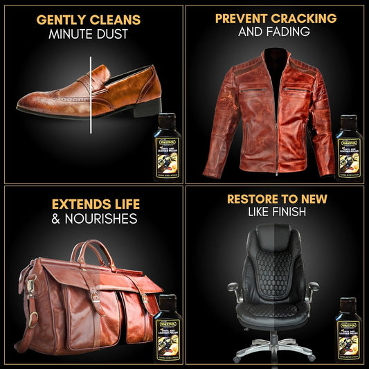 Waxpol vinyl and leather polish bottle, 125ml