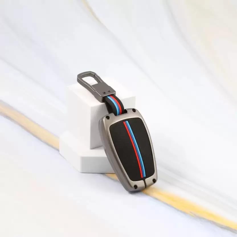 4-button metal smart key cover for Tata cars