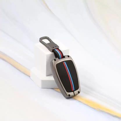 4-button metal smart key cover for Tata cars