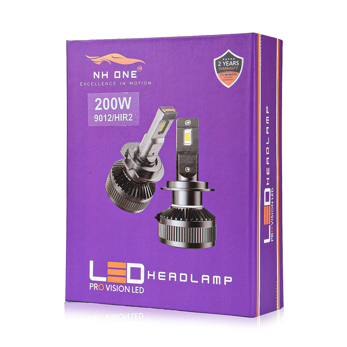 CarDost LED headlight bulb, 9012/HIR2, 200W Pro Vision