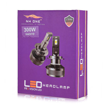 CarDost LED headlight bulb, H4/H19, 300W Pro Vision
