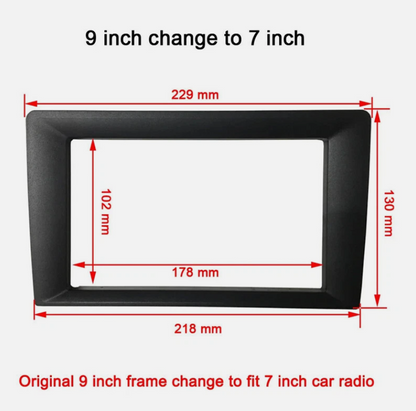 9 inch to 7 inch Android stereo frame converter adapter