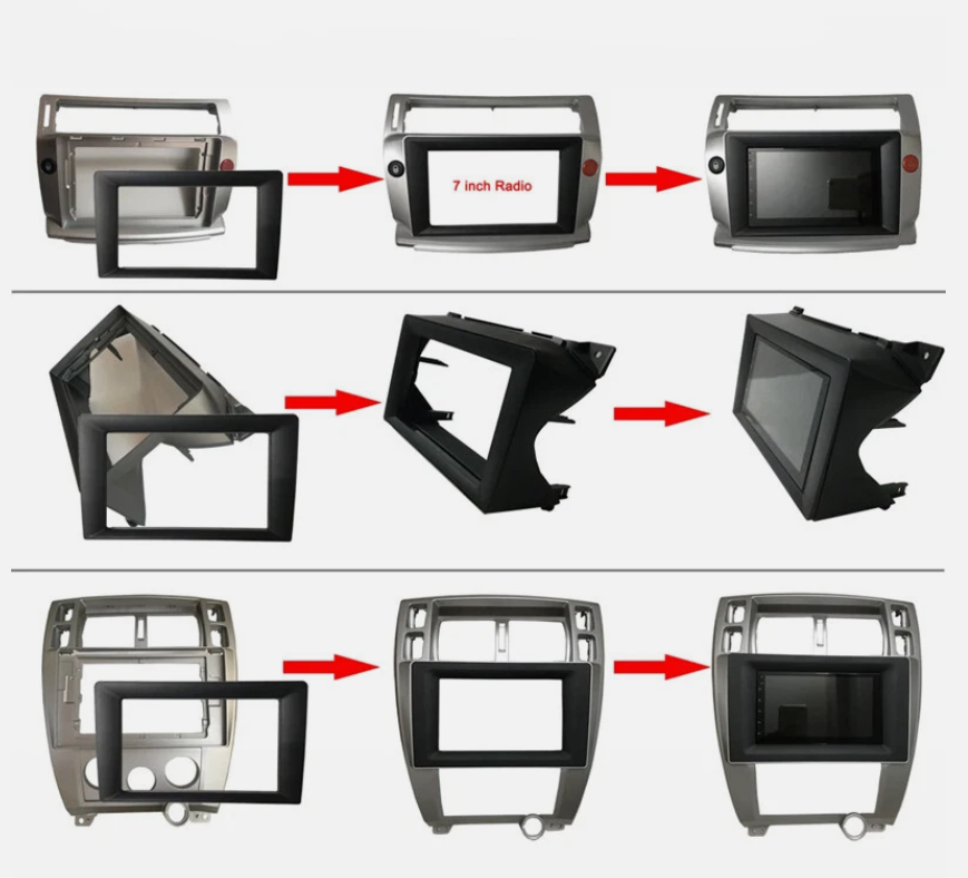 9 inch to 7 inch Android stereo frame converter adapter