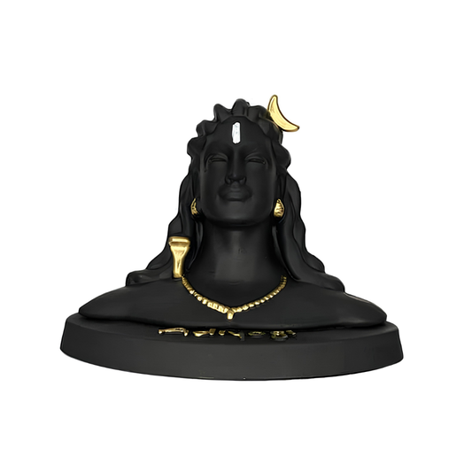 Adiyogi Shiva idol, small size, for car dashboard