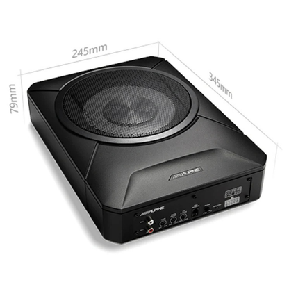 Alpine PWE-S800 8 inch underseat car subwoofer