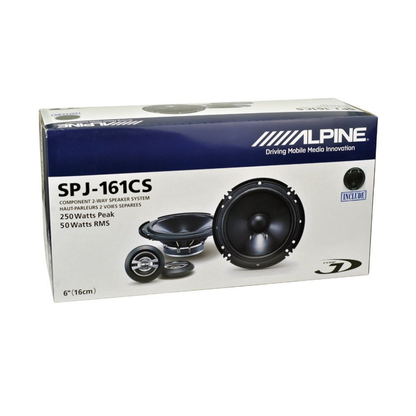 Alpine SPJ-161CS 6 inch 2-way component car speaker
