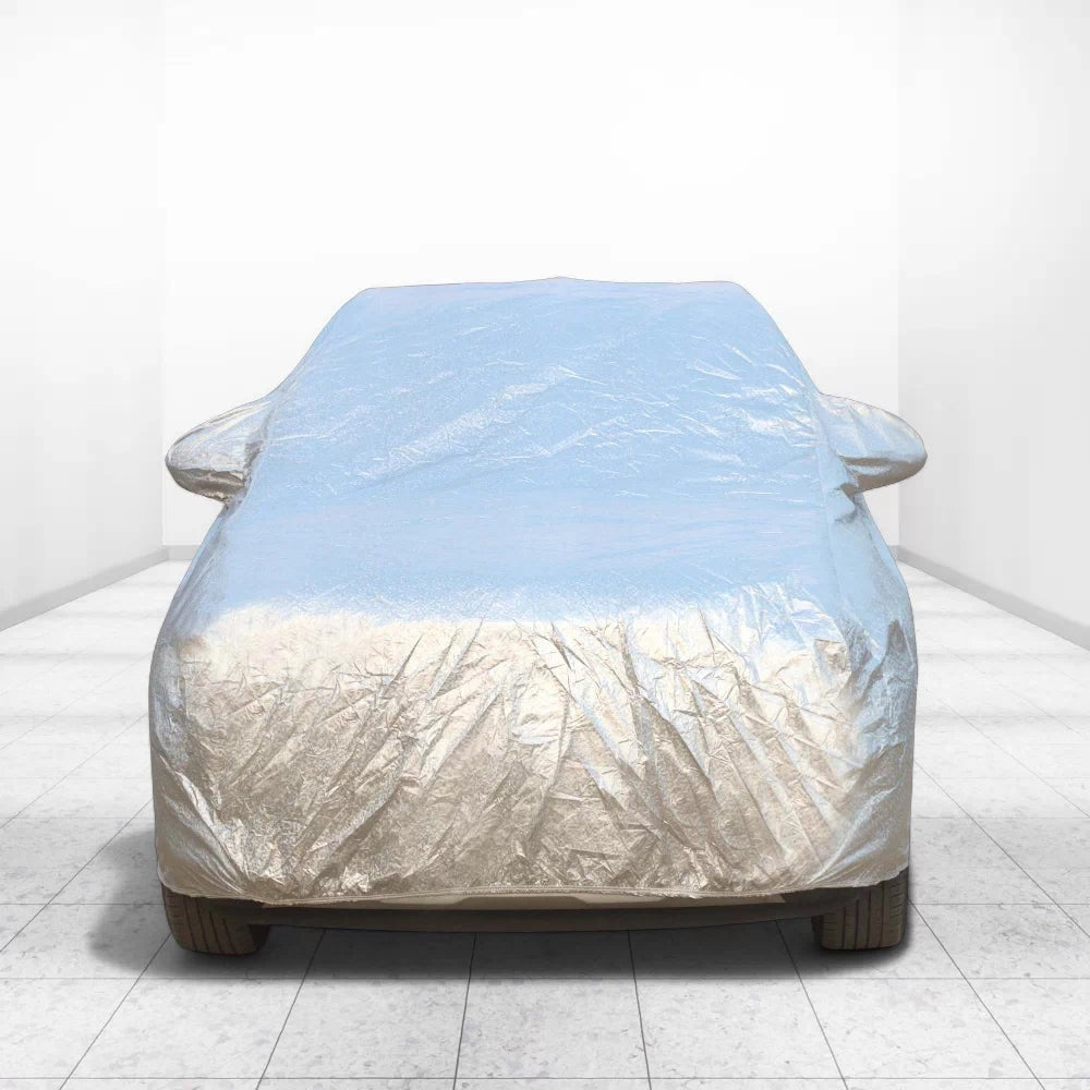 CarDost AERO Silver car body cover – front view
